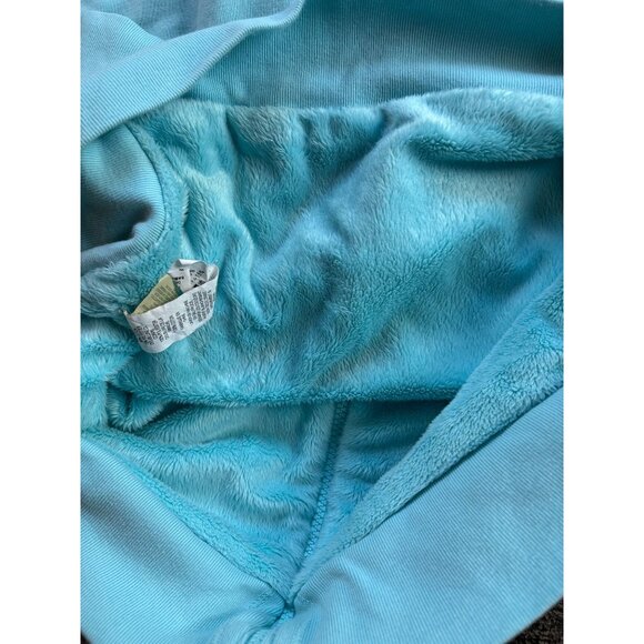 L.L. Bean Womens Turquoise Full-Zip Fleece-Lined Hoodie Jacket M - Picture 6 of 9